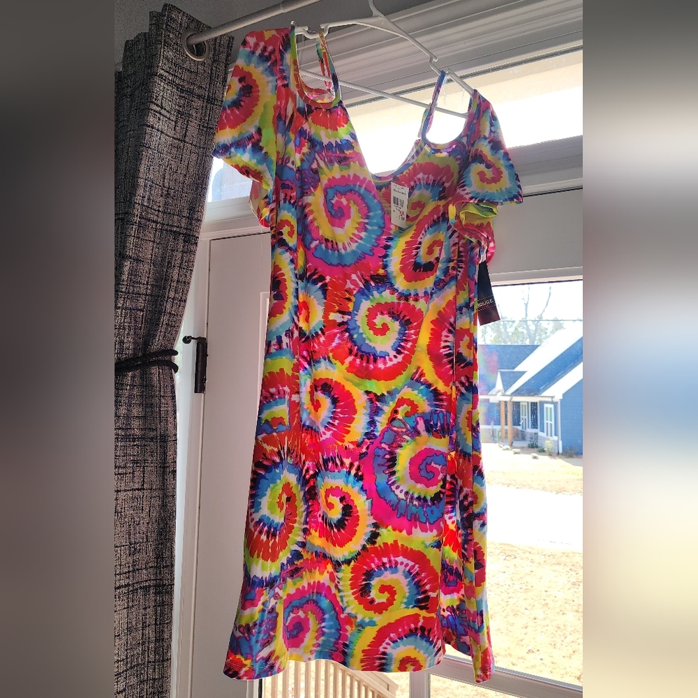 Rogue 3x Midi Tyedye Dress
